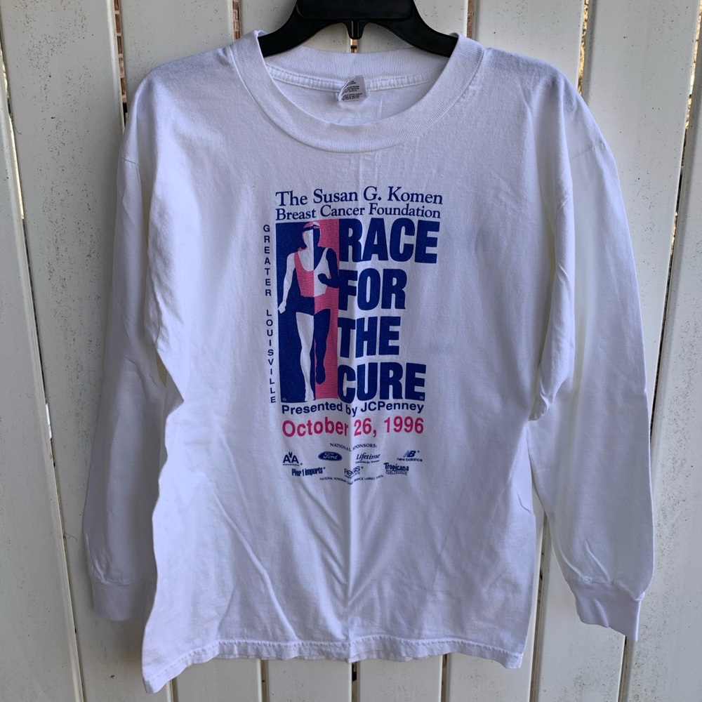 1996 Susan G Coleman race shirt